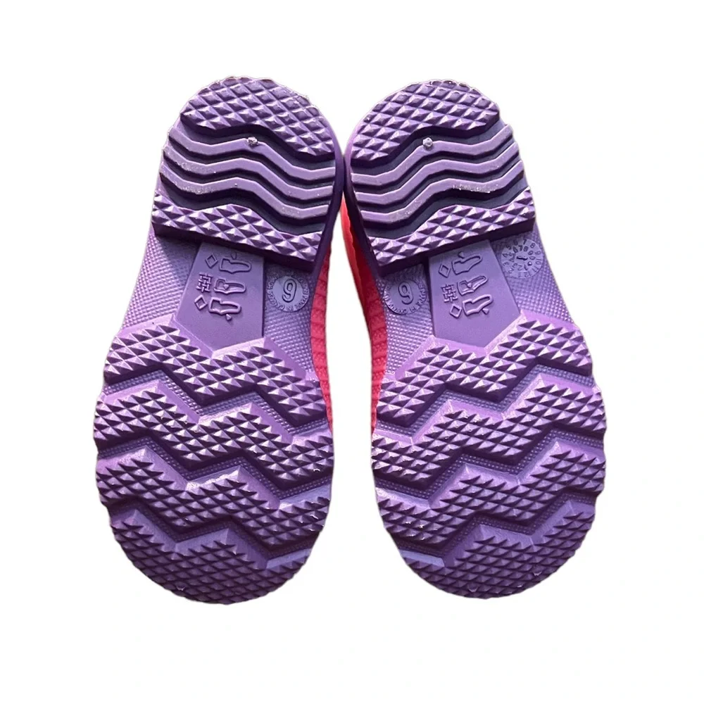 Kamik Girls Pink Waterproof Rain Boots